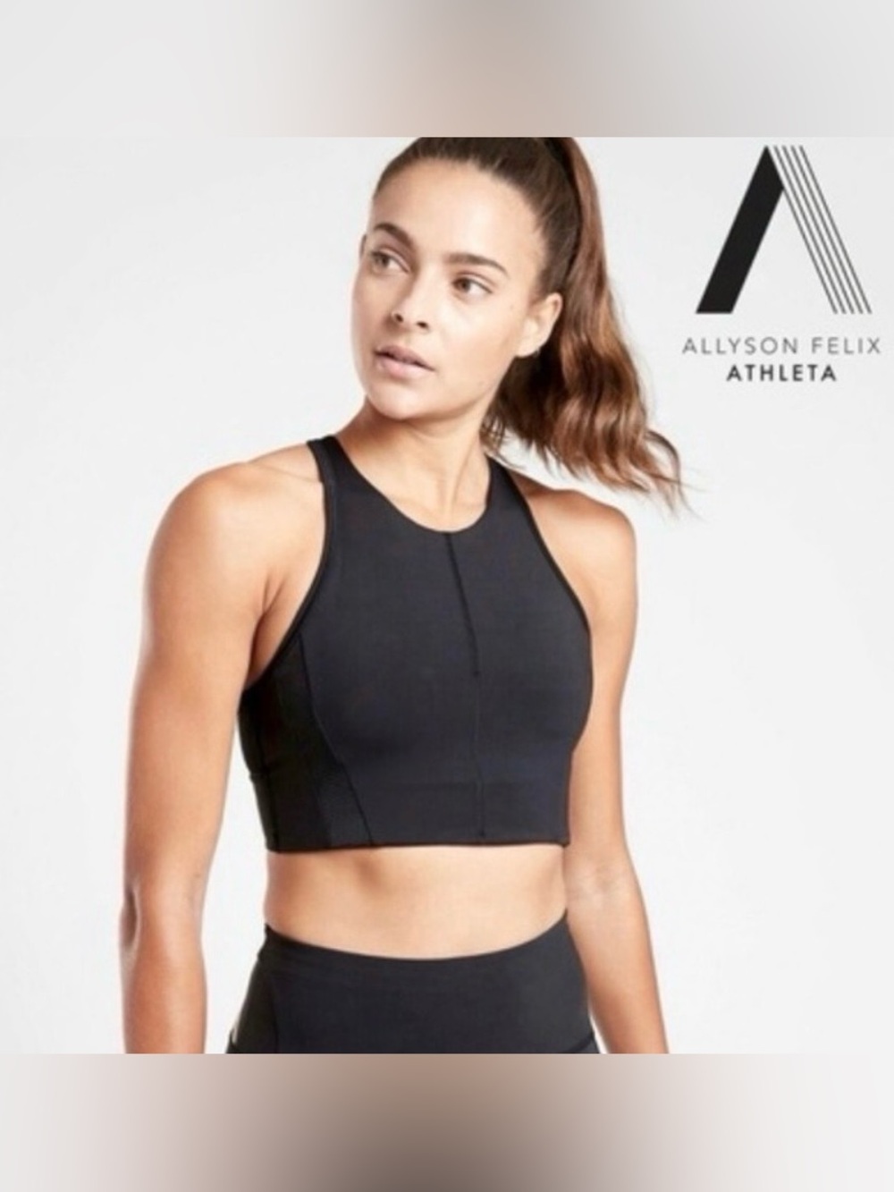 Allyson Felix x Athleta Legend High Neck Bra A-C XL